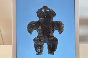 川根本町上長尾遺跡出土「遮光器土偶」（東京国立博物館所蔵）の３Dモデルを展示中です！